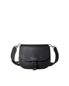 Serapian Rugiada Leather Luna Crossbody Bag