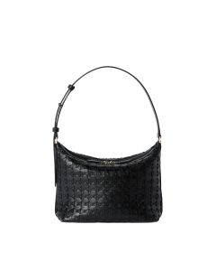 Serapian Mosaico Woven Leather Small Ani Shoulder Bag