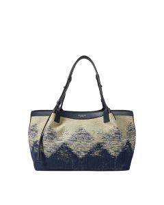 Serapian Raffia Small Secret Tote Bag