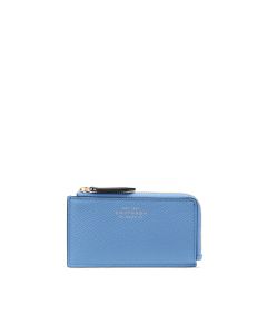 Smythson Panama 3CC Flat Coin Purse