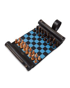 Smythson Panama Travel Chess Roll