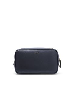 Smythson Panama Double Zip Washbag