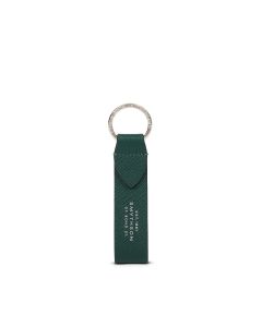 Smythson Panama Keyring with Leather Strap