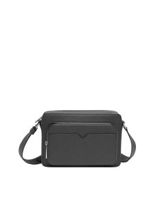 Valextra V-Line Reporter Crossbody Bag
