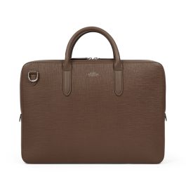 Smythson Panama Slim Lightweight Leather Briefcase | B Hemmings & Co.